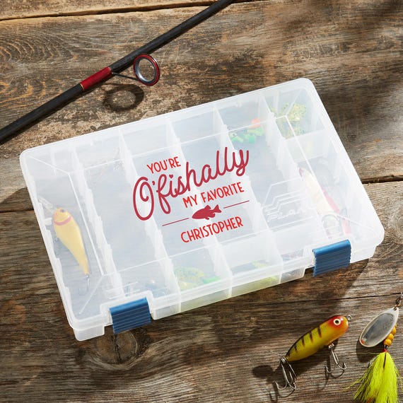 O'Fishally My Favorite Personalized Plano Tackle Fishing Box, Valentine's  Gifts for Him, Men's Gifts, Gifts for Men, Boy Gifts, Kids Gifts