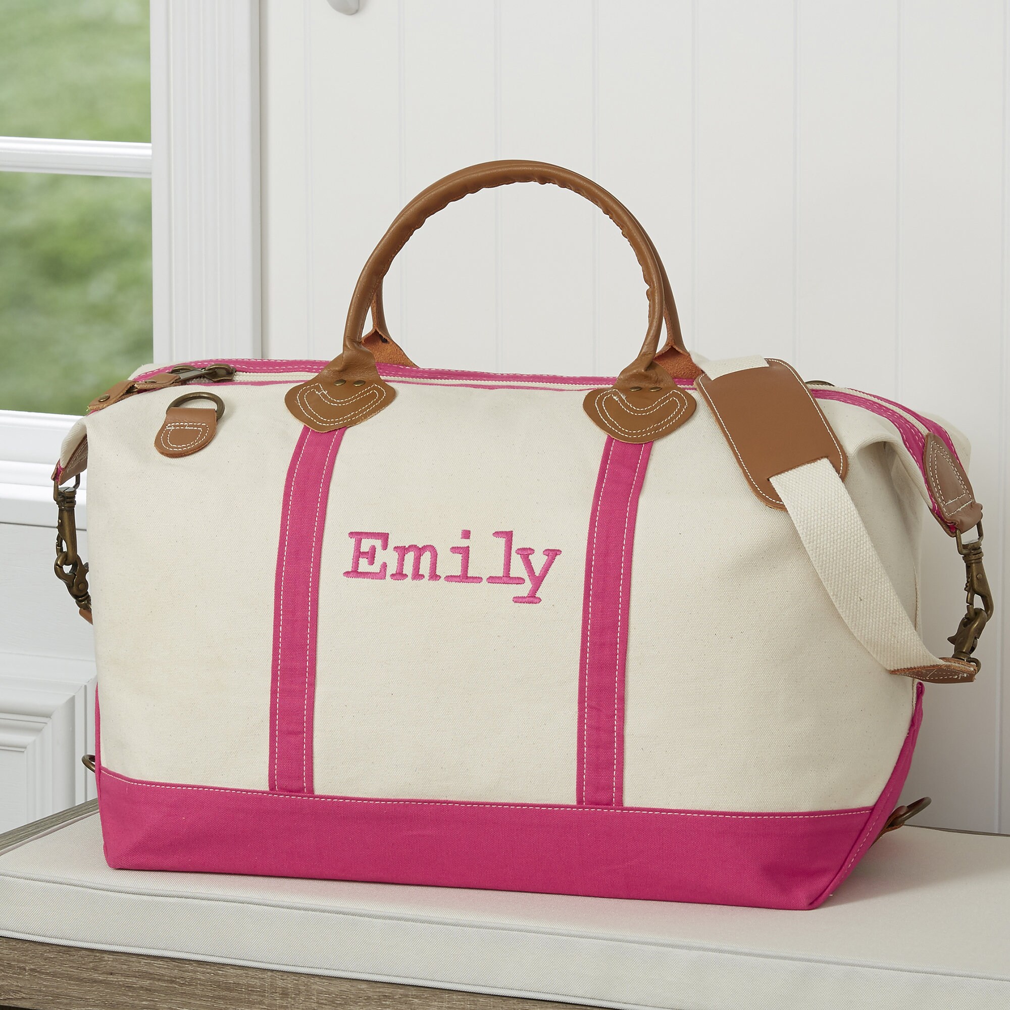 Luxurious Embroidered Canvas Duffel Bag Gifts for Her Etsy