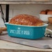 Made With Love Personalized Loaf Pan, Personalized Mother's Day Gift, Personalized Kitchenware 