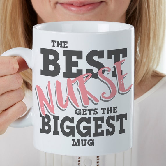 The Best Personalized 30oz. Oversized Coffee Mug, Nurses Gifts, Teacher  Gifts 