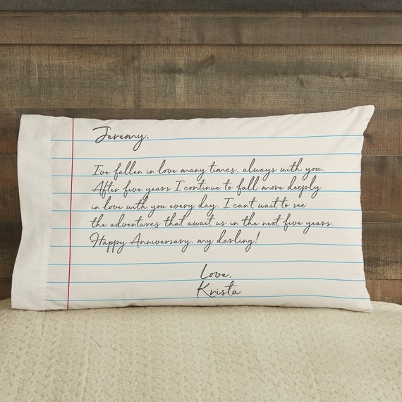 Personalized Kids Monogram Pillowcases Cursive