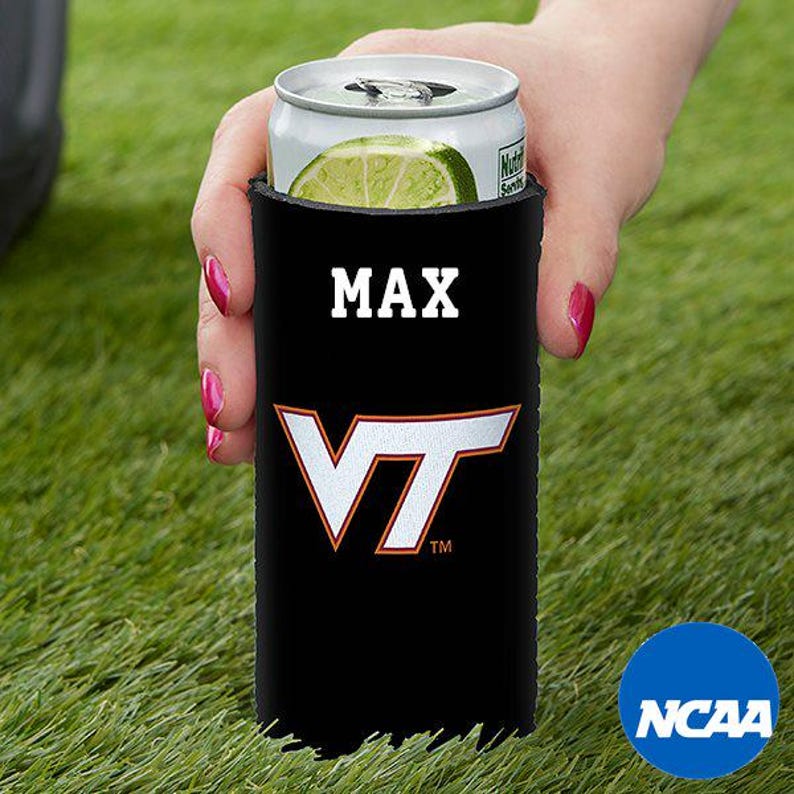 PersonalizationMall NCAA Virginia Tech Hokies Can Cooler - Thumbnail 2
