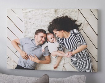 Photo Memories Canvas Print – Anniversary Gift – Mother's Day Gift – Gifts for Her – Home Decor – Custom Canvas – Photo Canvas
