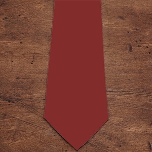 Secret Message Personalized Men's Tie, Father's Day Gifts, Gifts for Him, Mens Gifts, Father of the Bride Gifts, Personalized gift for Dad Burgundy