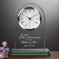 25th, 50th Anniversary Clock, Anniversary Gifts, Anniversary Keepsakes