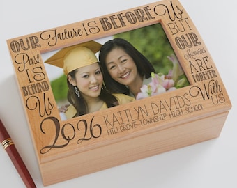 Graduation Memories Personalized Photo Keepsake Box, Gifts for Her, Customized Graduation Gifts, Photo Box, Memory Box, Graduation Gifts