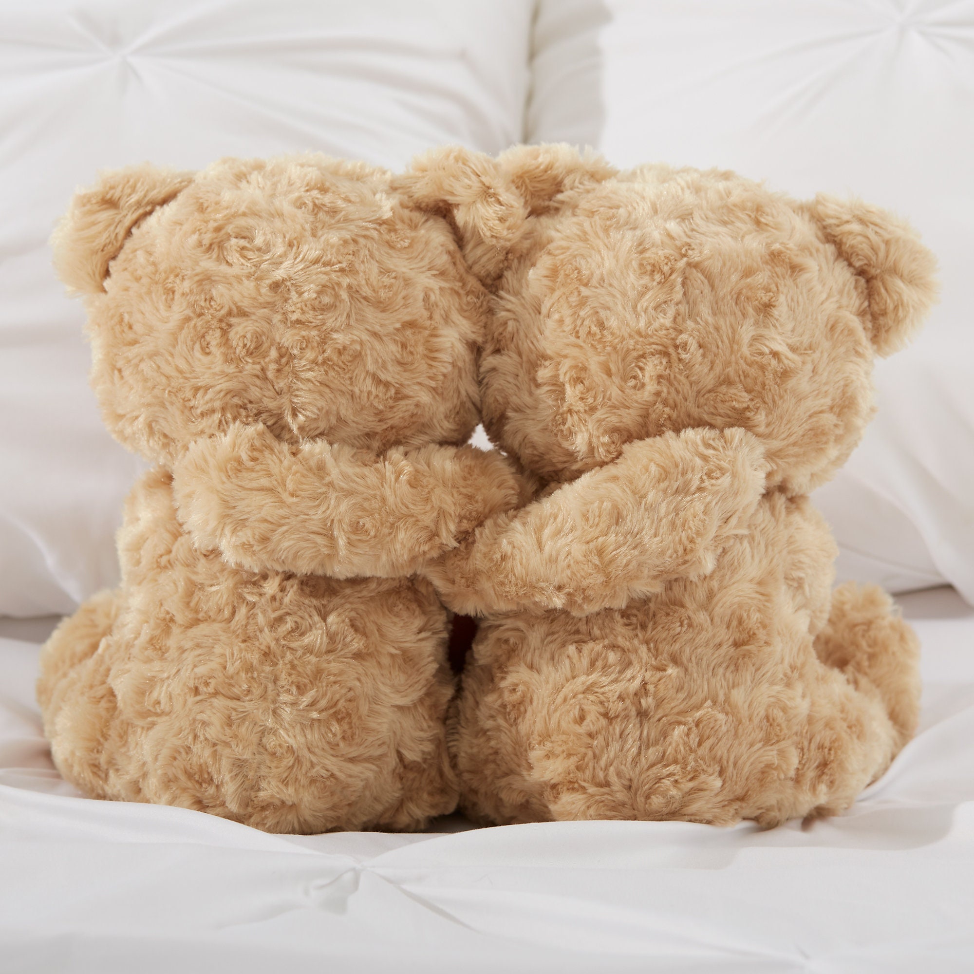 Personalized 16" Brown Teddy Bear - Custom Text & Photo On Heart, Stuffed Animal Gift - View #4