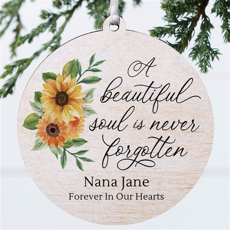 PersonalizationMall Memorial Photo Ornament - Thumbnail 5
