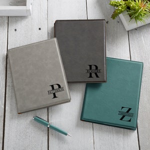 Namely Yours Personalized Junior Padfolio, Personalized Office Supplies, Office Gift, Gifts for Him, Custom Portfolio, Custom Planner