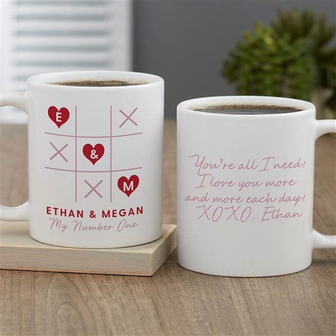His And Hers Mugs CUSGIFTS Personalized Funny Couple Coffee Mug