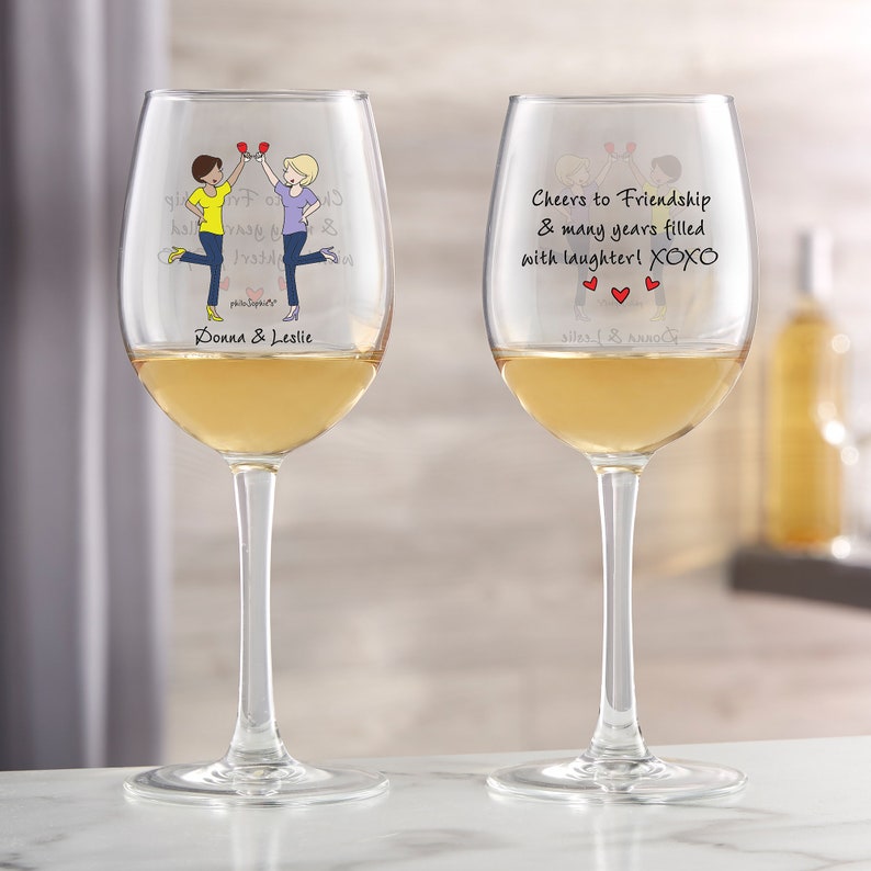 PersonalizationMall Wine Glass - Thumbnail 4