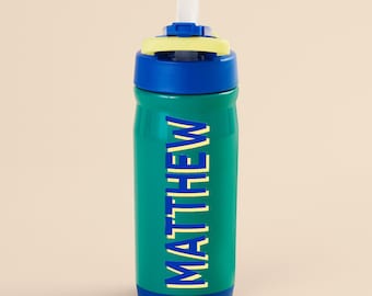 Personalized Kids Water Bottle, Custom Water Bottle, Personalized Tumbler, Personalized Stainless Steel Tumbler, Children's Engraved Tumbler
