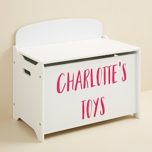 Personalized Kids Toy Box – Gifts for Kids – Children's Gifts – Room Decor – Kids Room Decorations – Kids Storage – Toddler Gifts