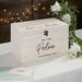 Classic Elegance Personalized Wedding Wood Card Box, Wedding Advice Box, Wedding Couples, Wedding Decorations, Personalized Gifts for Dad