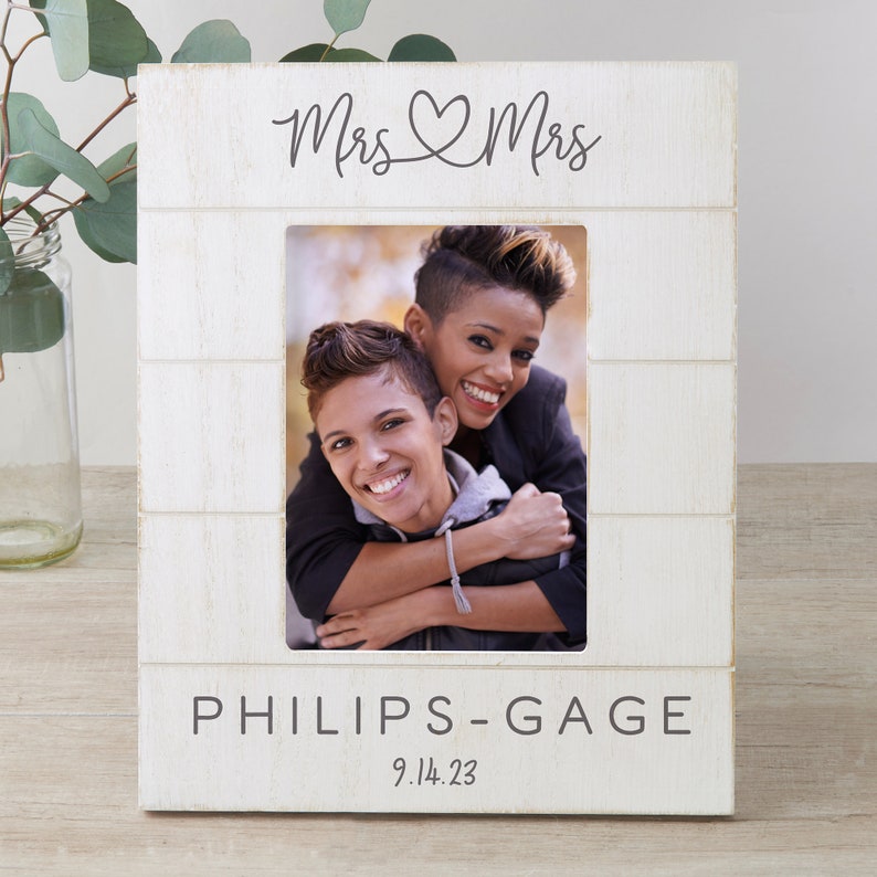 Infinite Love Personalized Wedding Frame, Wedding Gift for Couple Personalized, Engagement Gifts for Couples, Custom Picture Frame image 3