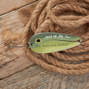 Big Catch Personalized Fishing Lure, Father's Day Gifts, Personalized Gifts  for Dad, Fishing Gifts, Fishing Gifts for men