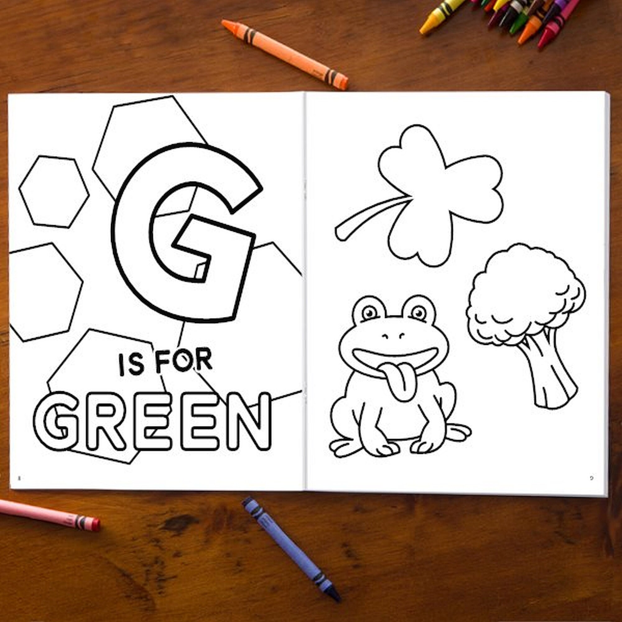 My First Coloring Book Personalized Coloring Activity Book & - Etsy