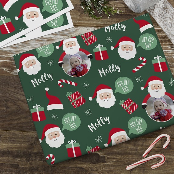 Personalized Photo Wrapping Paper