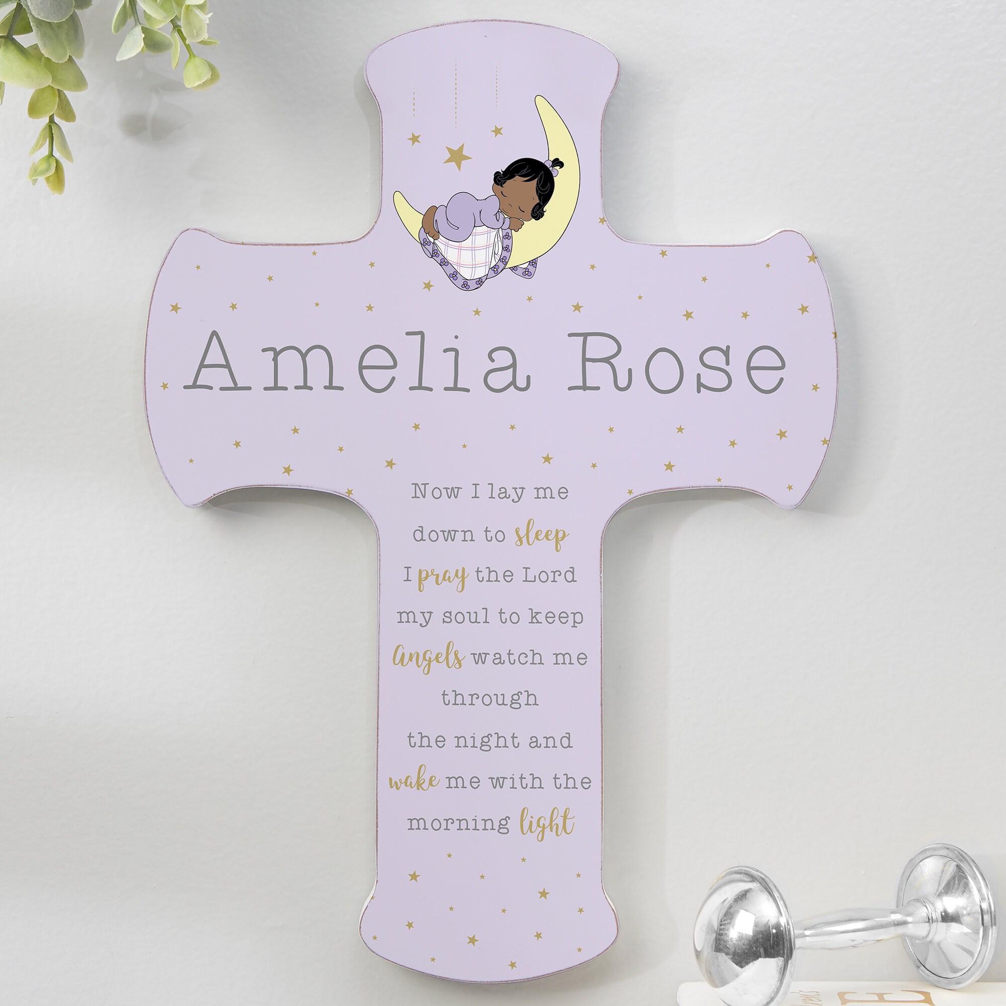 Grace4Joy Guardian Angel Gifts - Baptism Guardian Angel Wall Cross