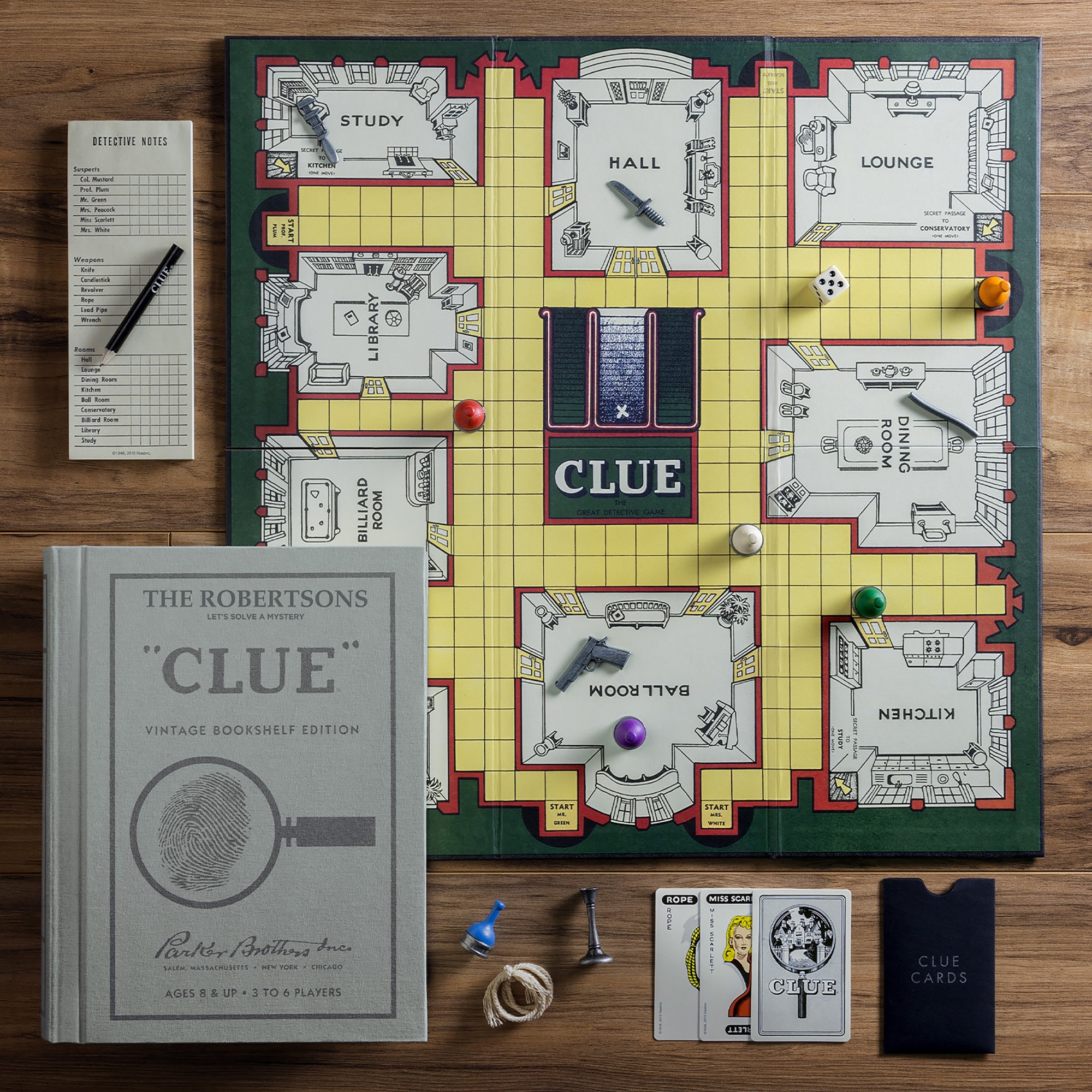 Spare Parts, Cards & Pieces for CLUEDO Board Game (2015 Version) Pick from  menu.