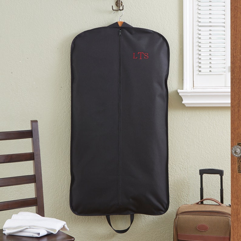 Embroidered Garment Bag Gifts for Him Travel Bag Travel Etsy