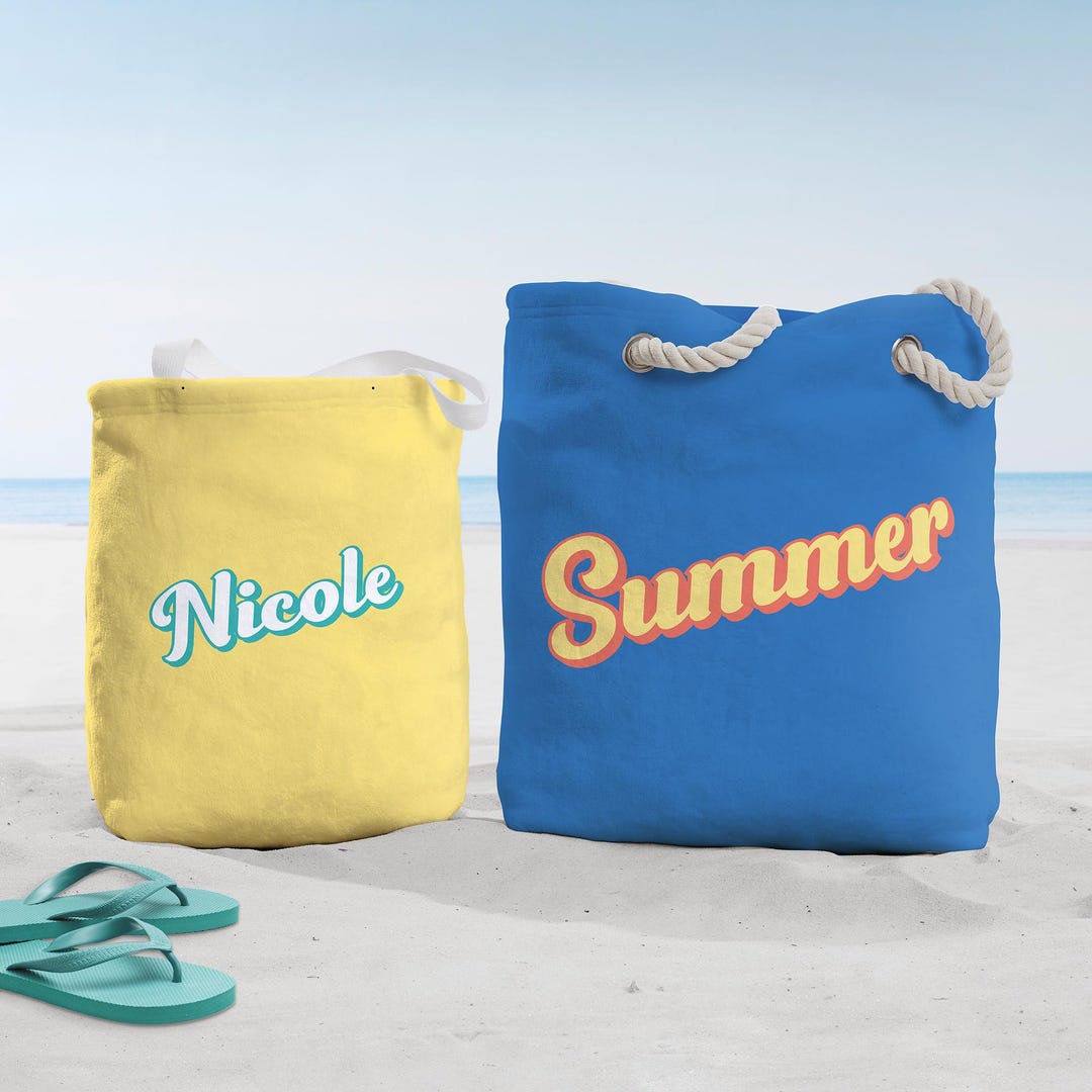1970s Acapulco Tourist Palma Embroidered Beach Bag