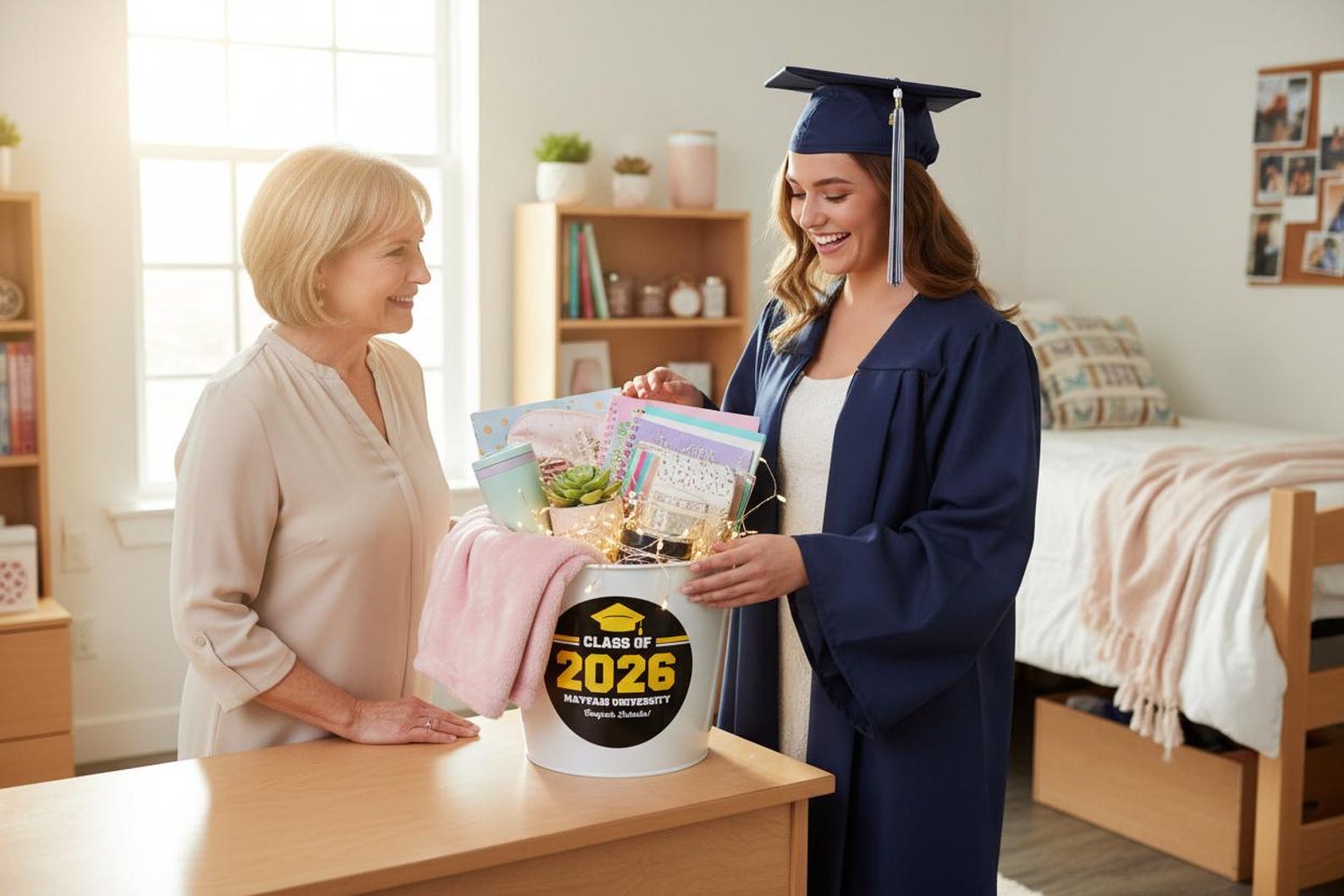 Graduation Gift Bucket Personalized – Class of 2026 Graduation Decor ...