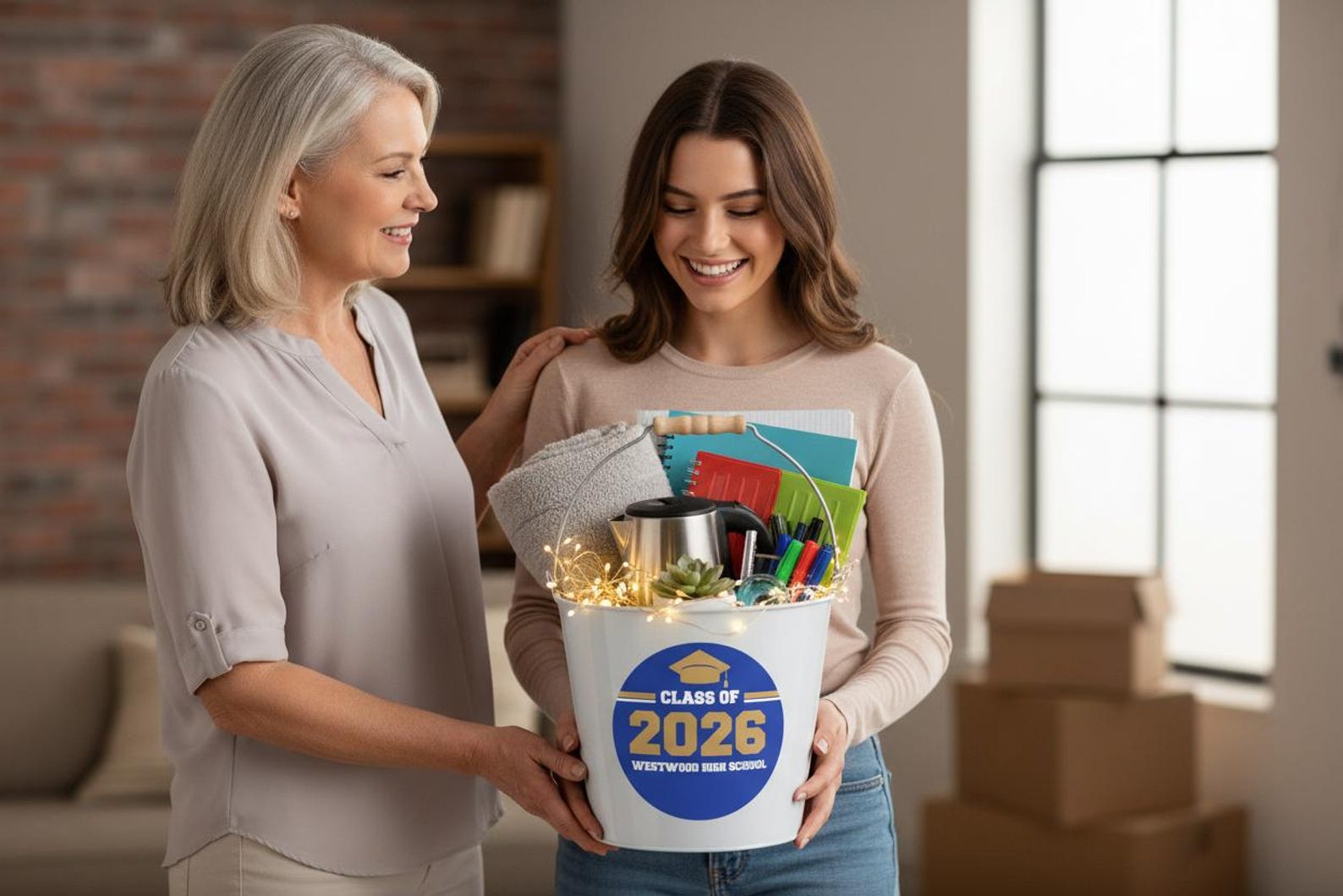 Graduation Gift Bucket Personalized – Class of 2026 Graduation Decor ...