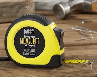 Tape Measure Glass Ornament Measuring Tape Tools Dad Father Building Home Kids 
