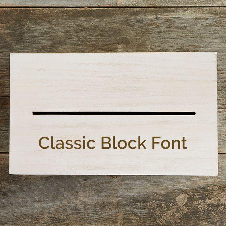 Write Your Own Personalized Graduation Wood Card Box, Graduation Party Decor, Graduation Keepsake, Graduation Gifts, Graduation Card Box Classic Block