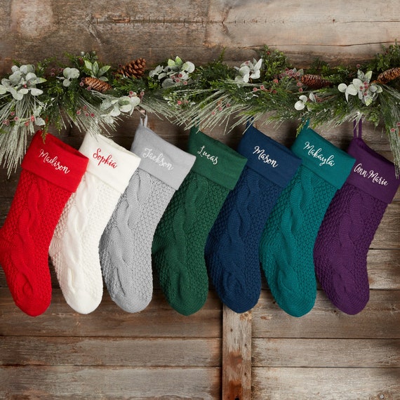 cozy christmas stockings