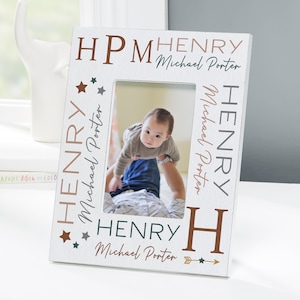 Star Struck Baby Boy Personalized Frame, Newborn Baby Gifts, Baby Boy Gifts