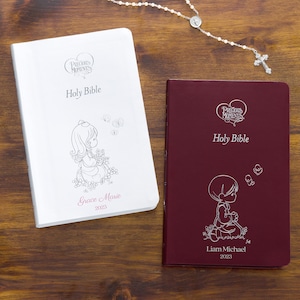 Precious Moments® Children&#39;s Personalized Bible, Religious Gifts, Children&#39;s Religious Gifts