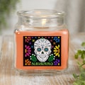 Day of the Dead Personalized 10 oz. Candle, Custom Candle, Gifts for Her, Personalized Candle, Autumn Decor, Dia de los Muertos Gift