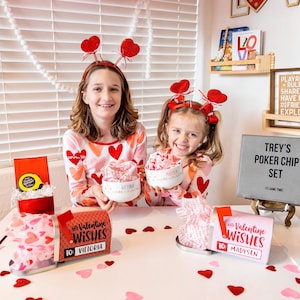 I Cerealsly Love You Personalized Kids Cereal Bowl, Valentine's Day Gifts for Kids, Children's Valentine's Day image 8
