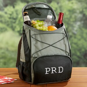 Embroidered Cooler Backpack: Personalized Outdoor Travel Gift bild 2