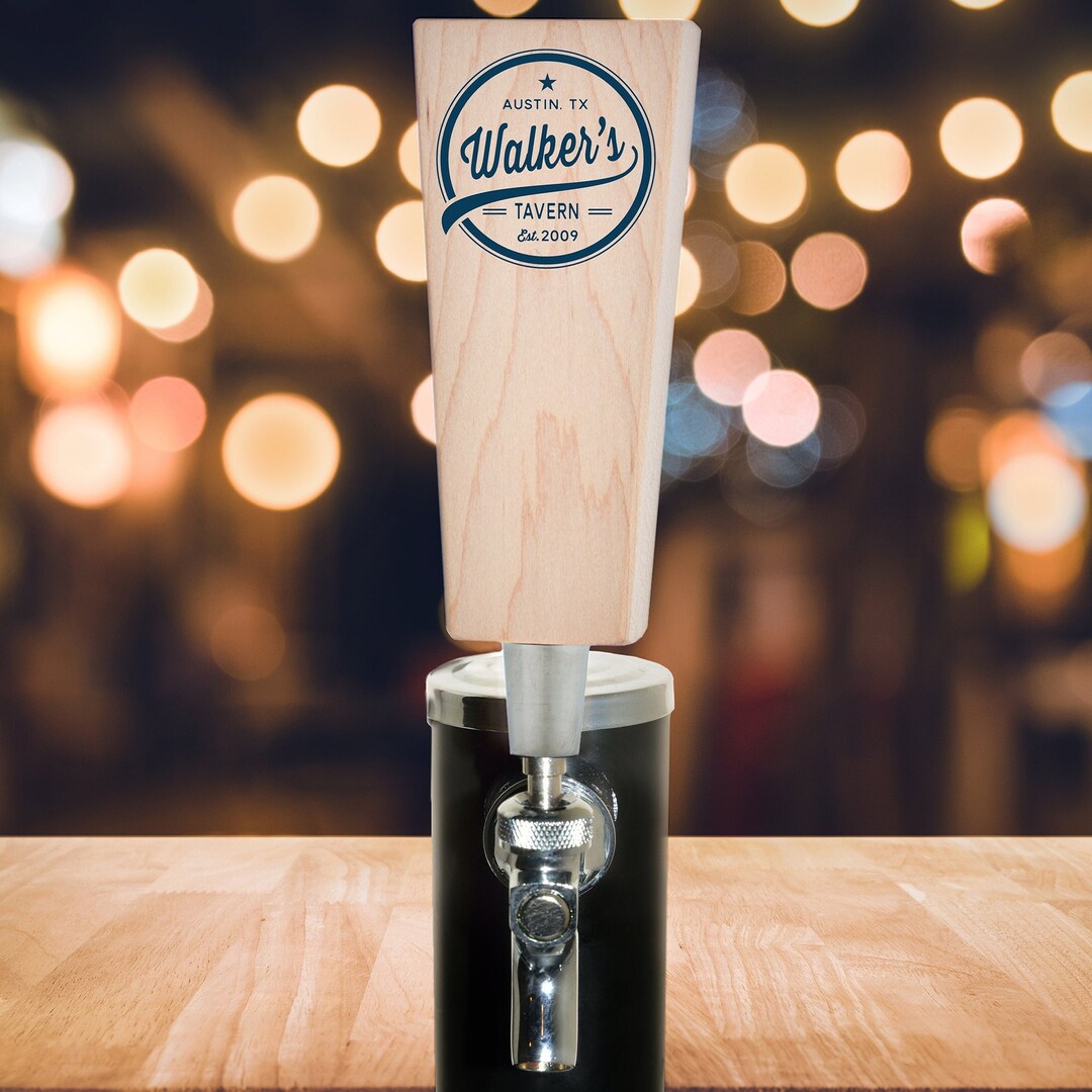 Brewing Co. Personalized Beer Tap Handle, Personalized Gifts for Dad, Bar Decor, Personalized ...