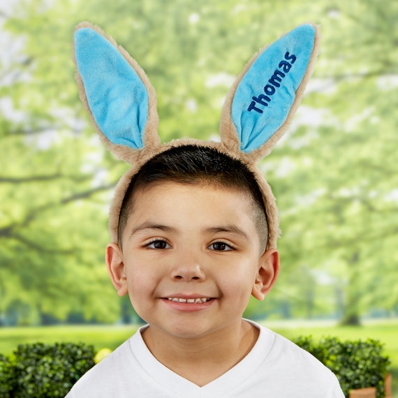 Kids Bunny Ear Headband Happy Easter Boy Shirt Toddler Baby Gift Kids Bunny Ear Headband Happy Easter Boy Shirt Toddler Baby Gift