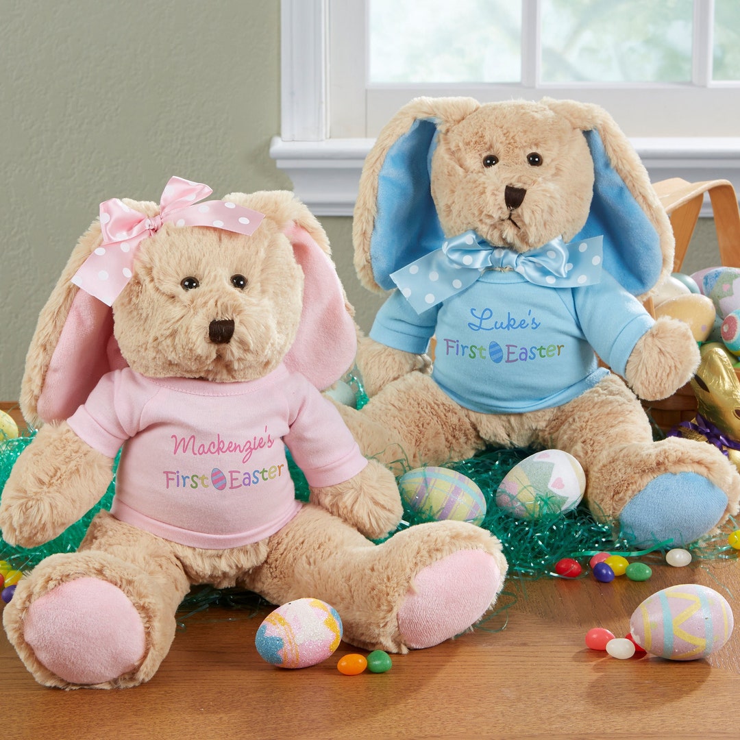 My First Easter Personalized Bunny, Personalized Easter Gifts, My First