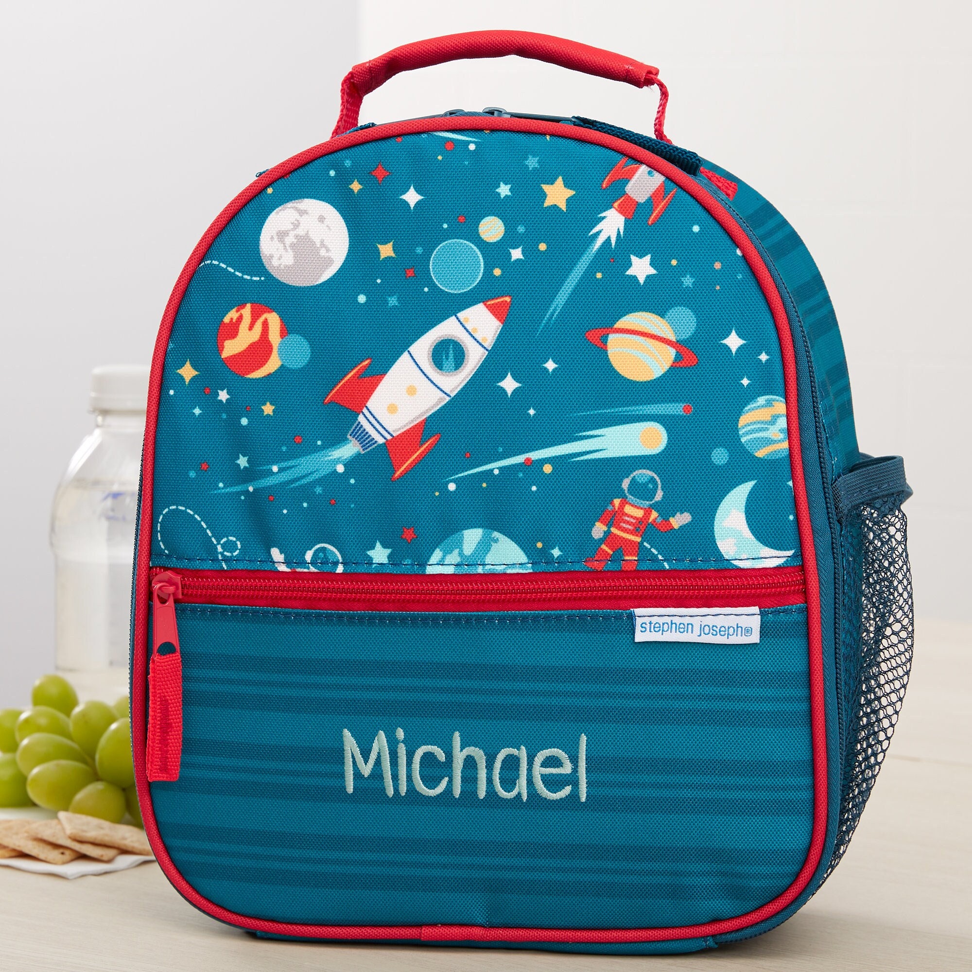 Monogrammed Outer Space Kids Lunch Box Combo With Accessories / Children  and Toddler Lunch / Personalized Lunch Boxes / Back to School 