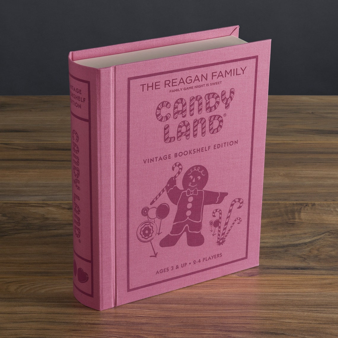 Candyland® Personalized Vintage Bookshelf Edition Board Game Etsy