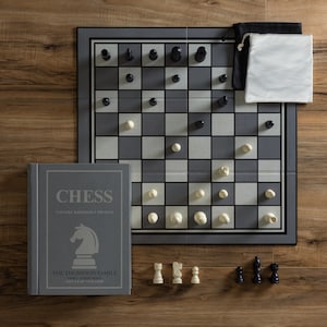 Chess Personalized Vintage Bookshelf Edition Board Game, Personalized Games, Game Lovers, Family Gift, Chess Game, Chess Gift