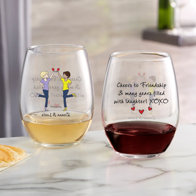 PersonalizationMall Wine Glass