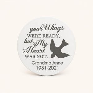 Personalized Memorial Pocket Token – Memorial Token – Memorial Gift – Sympathy Gift – Sympathy – Memorial – Remembrance Gift – dove