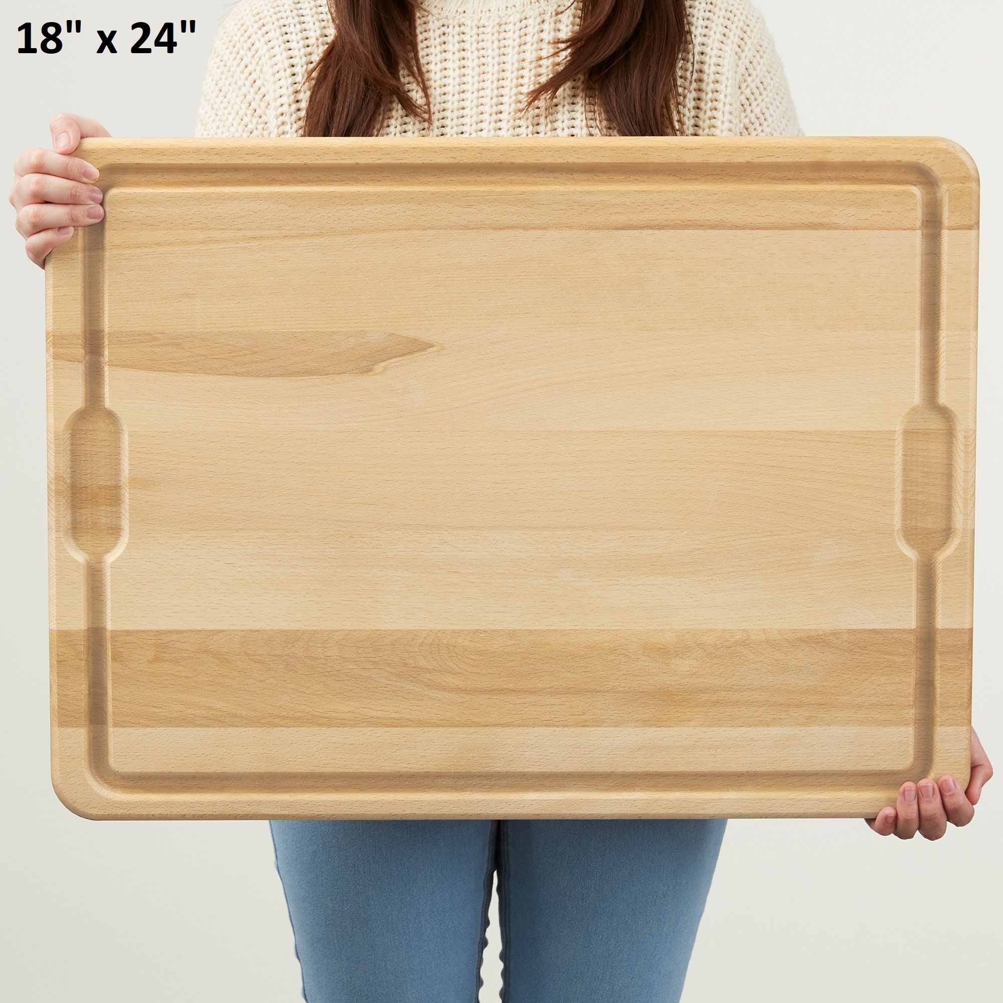 Home Owners Personalized Extra Large Wood Cutting Board- 15x21