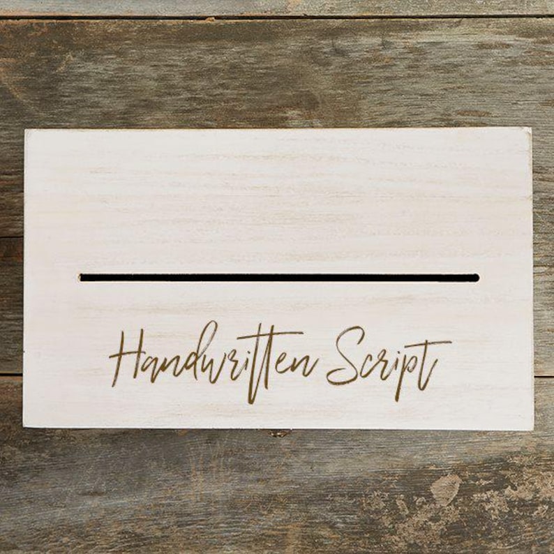 Write Your Own Personalized Graduation Wood Card Box, Graduation Party Decor, Graduation Keepsake, Graduation Gifts, Graduation Card Box Handwritten Script