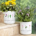 Birth Month custom Flower Flower Pot for Mom - unique gift for the gardener- Personalized Gift for Her, for Grandma, mother's day gift