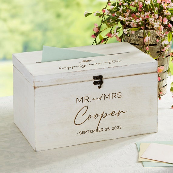 Wedding Keepsake Box - Adorned Gift Co