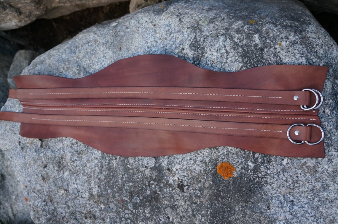 Gladiator Belt Brown Leather Belt Kidney Belt Wide Leather Etsy