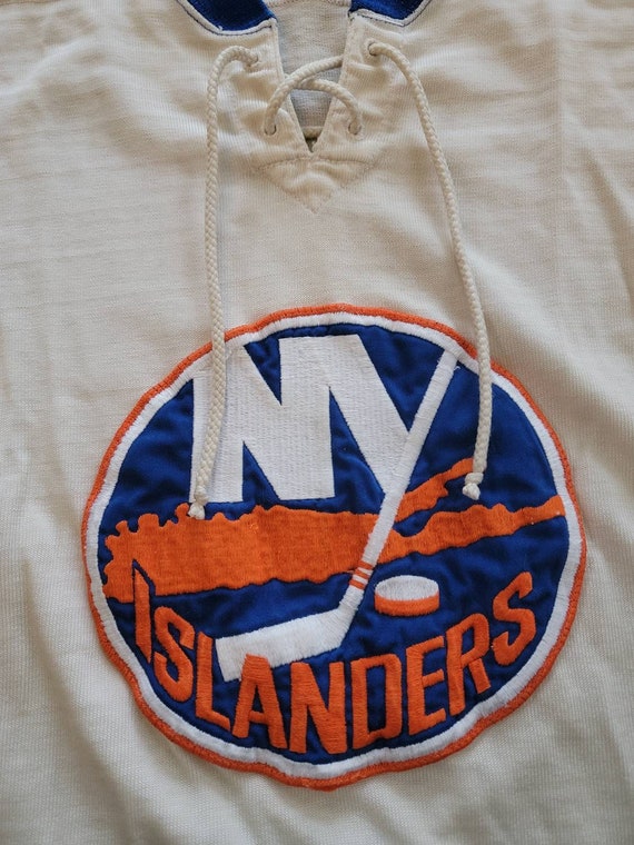 Vintage 70s New York Islanders Hockey Jersey Size Small 